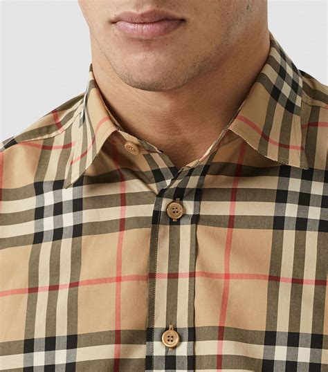 big and tall burberry shirt.